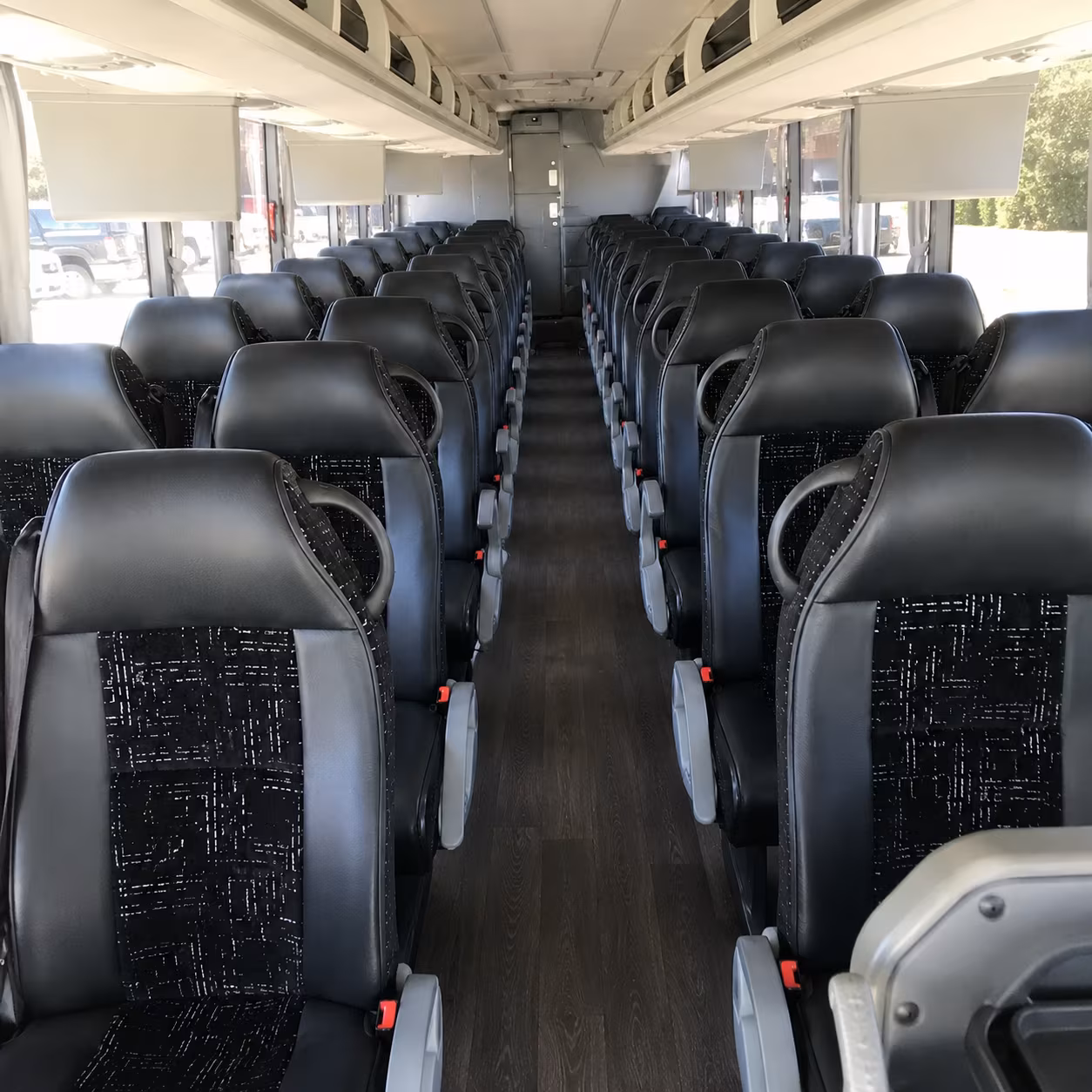 orlando charter bus interior